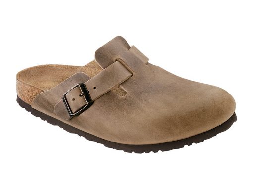 Boston Tabacco Brown Natural Oiled Leather | Birkenstock Manly